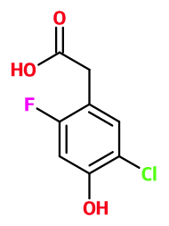 (image for) MCYC1832 2-(5-Chloro-2-fluoro-4-hydroxyphenyl)acetic acid